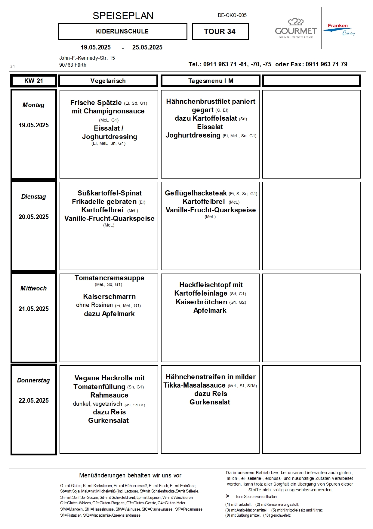 Speiseplan KW 2025 21 LADR1650