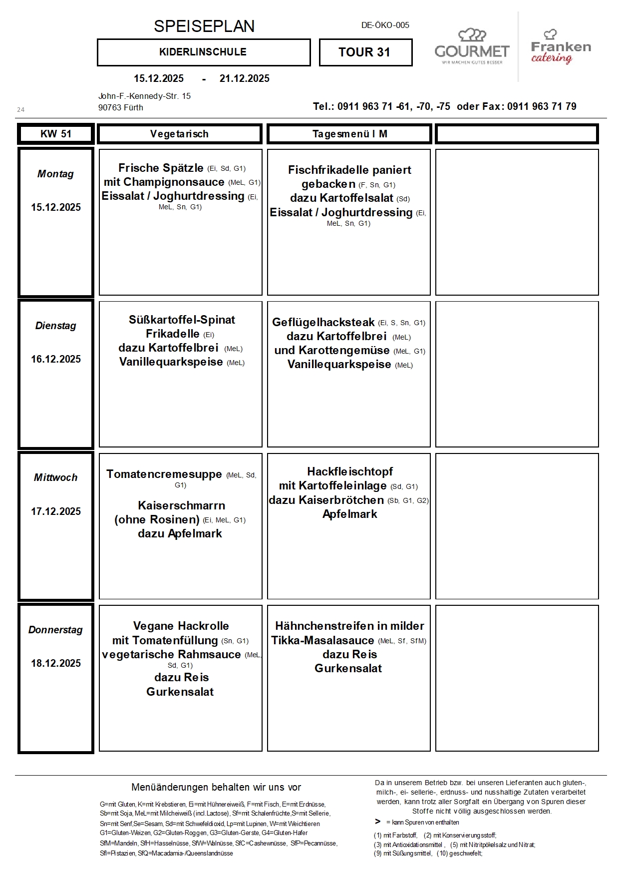 Speiseplan KW 2025 51 LADR1650