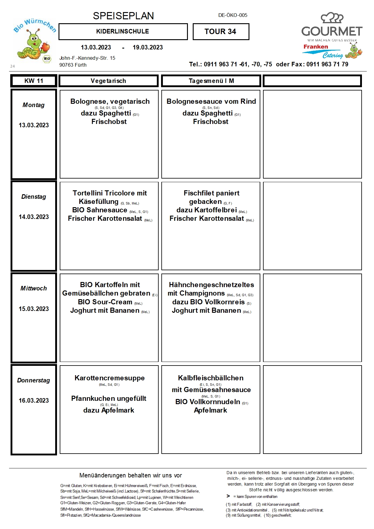 Speiseplan KW 2023 11 LADR1650
